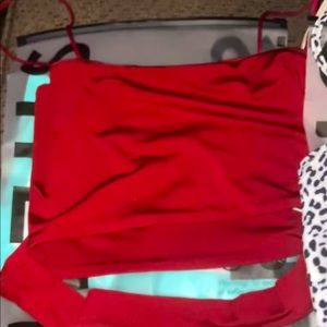 wrap around crop top